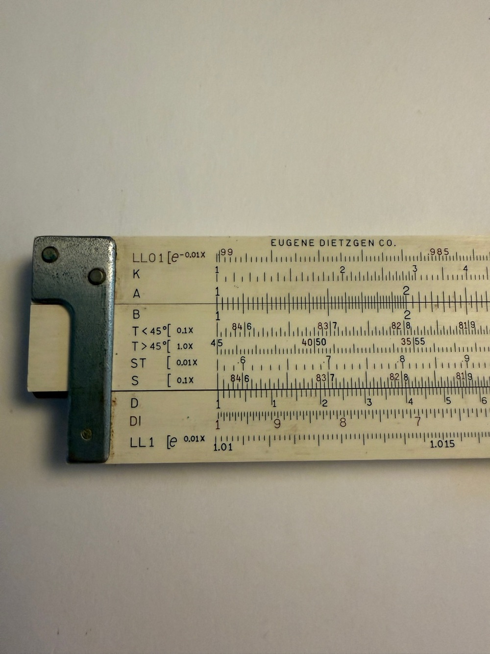 Vintage Dietzgen Engineering Slide Rule with Original Leather Case – Made in USA - Picture 2 of 16